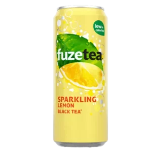 Fuze Tea Sparkling Lemon Black