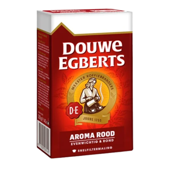 Douwe Egberts Snelfilter Koffiearoma Rood