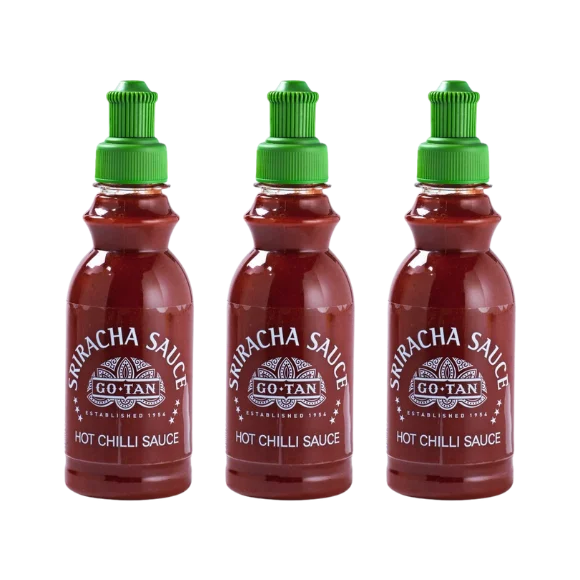 Go Tan Sriracha Chilisaus Pittig